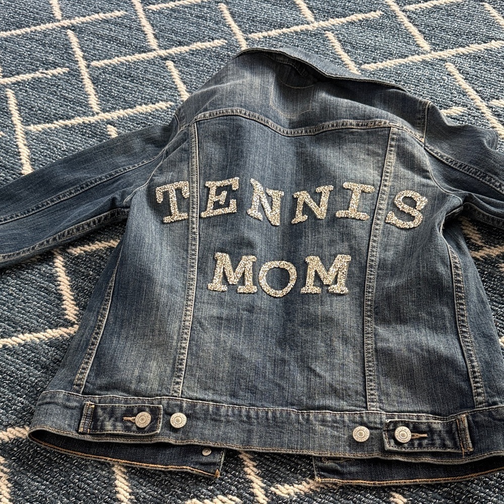Levi's Blue Jean Jacket with Silver Accents